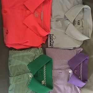 4 golf shirts men’s